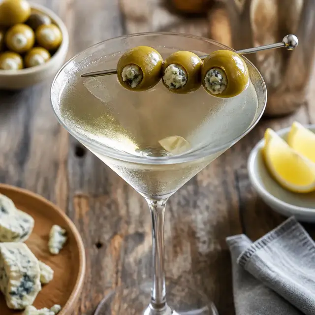 The Dirty Stay-Out Martini