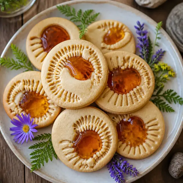 Amber Jewel Fossil Cookies