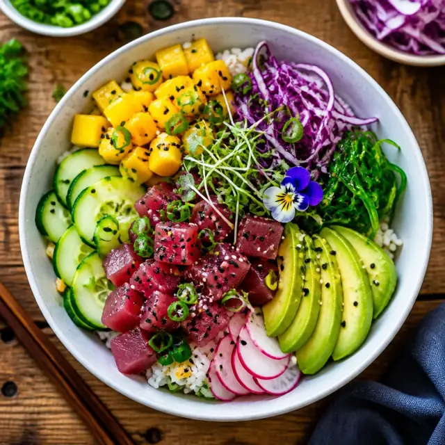 Just Keep Swimming Poke Bowl