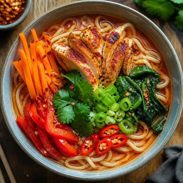 Fiery Phoenix Noodle Bowl