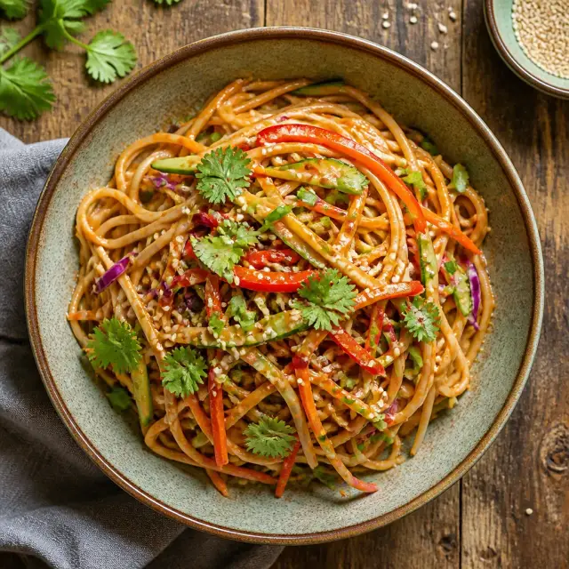 Noodle Master's Spicy Sesame Noodles