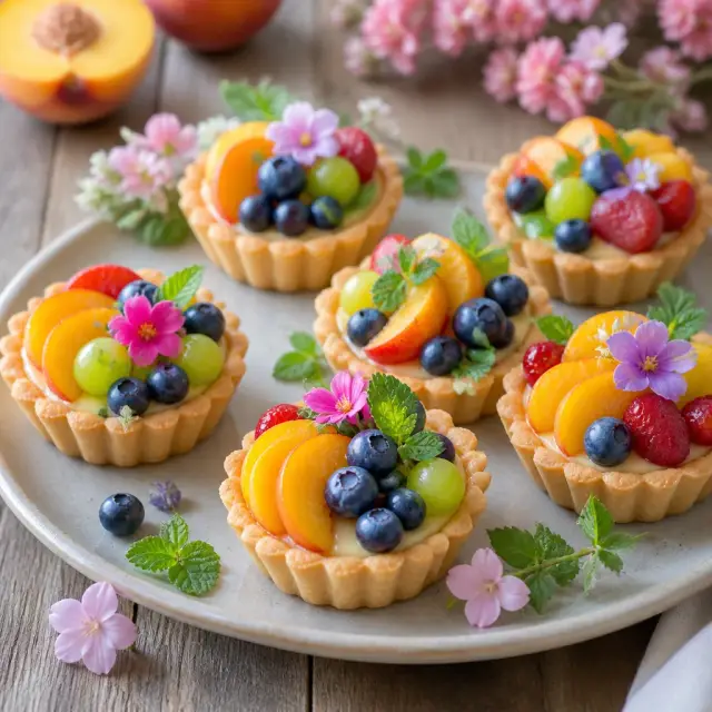 Peach Tree Garden Fruit Tarts