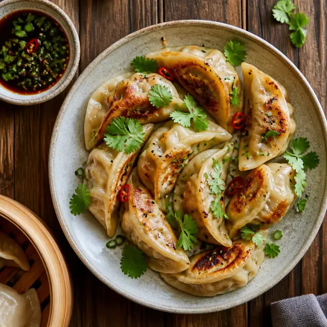 Warrior's Feast Dumplings with Dipping Sauce