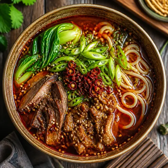 Noodle Master's Spicy Feast Soup