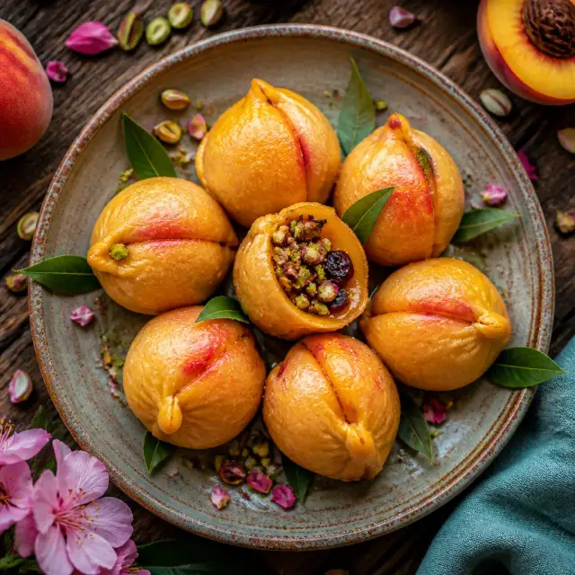 Sacred Peach Tree Dumplings