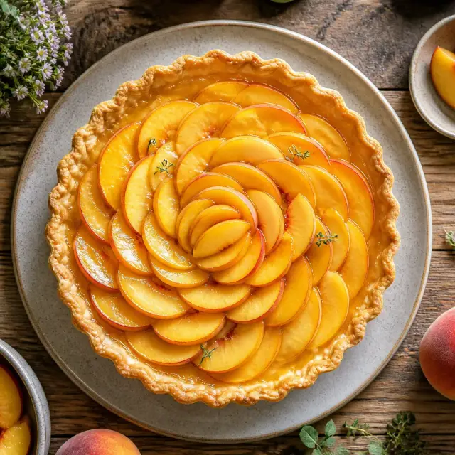 Peach Tree Tart of Inner Peace