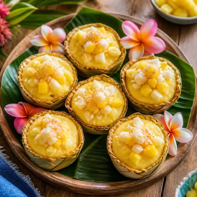 Lilo's Lovely Lauhala Leaf Tarts