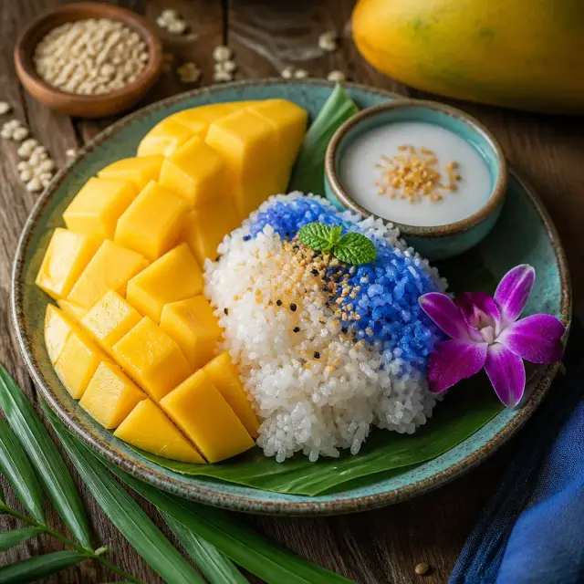 Stitch's Mischievous Mango Sticky Rice