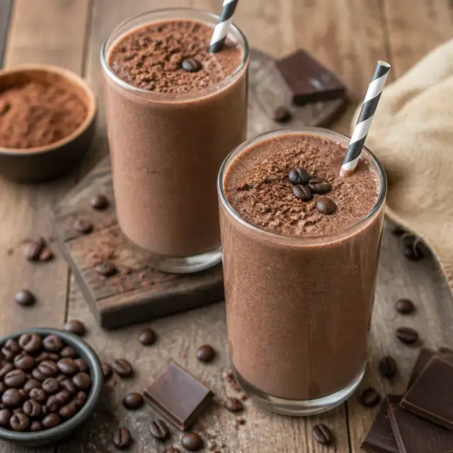 Motorcycle Mayhem Mocha Smoothies