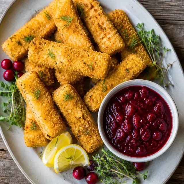 Tactical Holiday Fish Sticks with Cranberry Zing