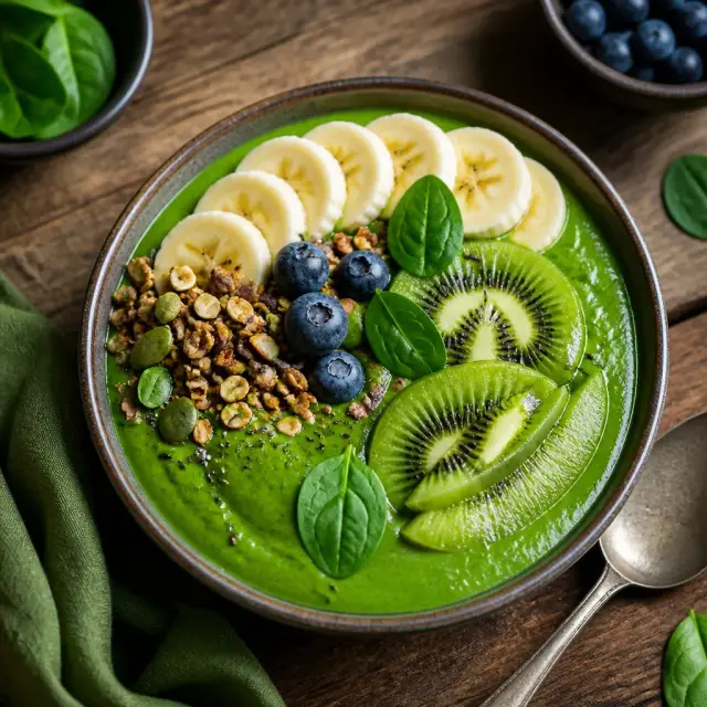 Hulk's Gamma Green Smoothie Bowl