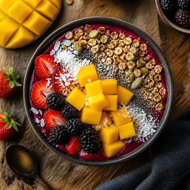 Miles's Morales Mango Momentum Smoothie Bowl