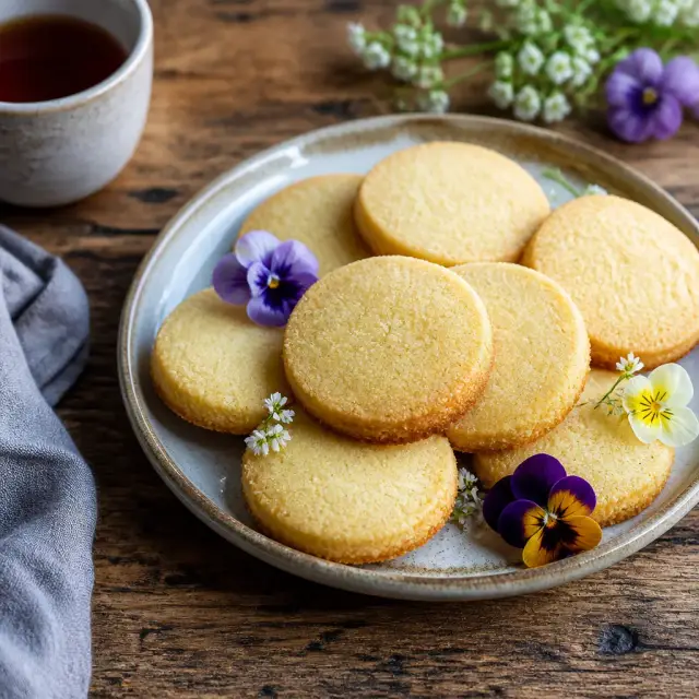 A Spoonful of Sugar Shortbread