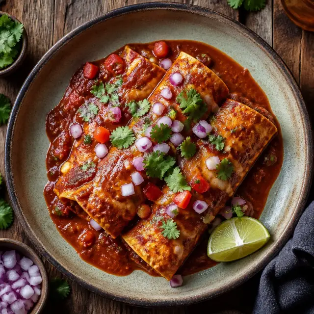 E.M.M.I. Escapade Enchiladas with X-Factor Sauce