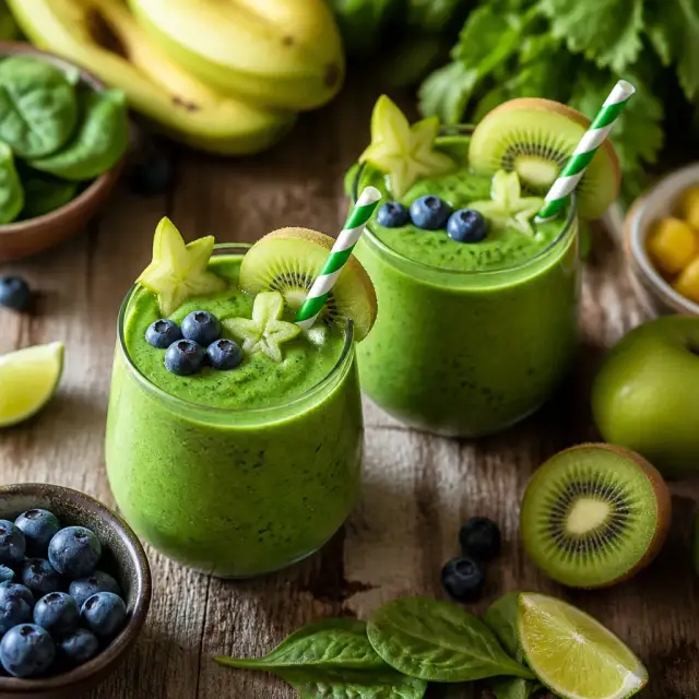 Gallaxhar's Gooey Green Galactic Smoothies