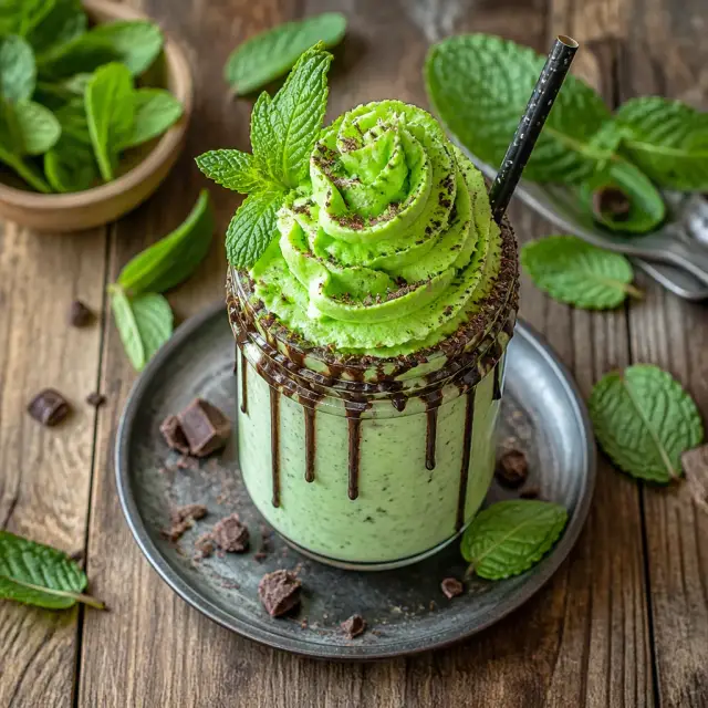 Toxic Memory Mint Milkshake