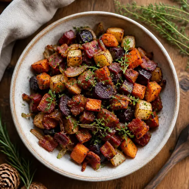 Papa Knoth's "Revelations" Root Vegetable Hash