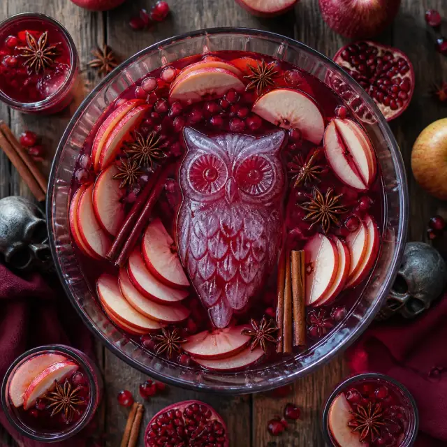Owl Lady Apple Blood Punch