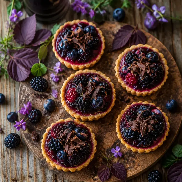 Theodora's Twilight Delight Berry Tarts