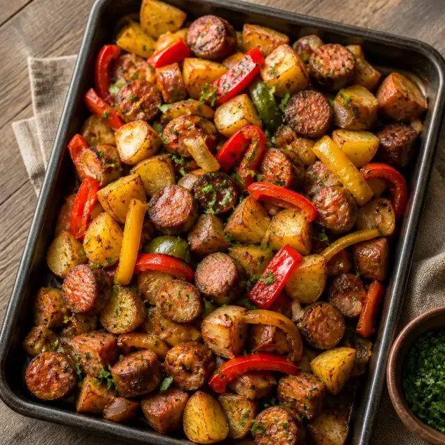Stromboli's Big Tent Sausage & Pepper Bake