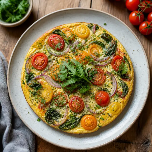 Fio's Flying Machine Frittata