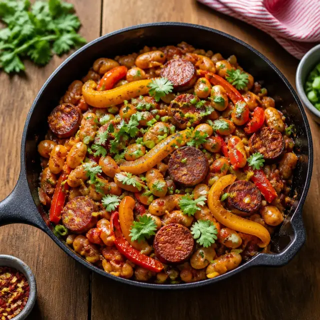 Boots' Bold Bean and Chorizo Skillet