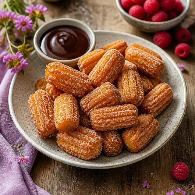 Fairy Godmother's Magical Churro Bites