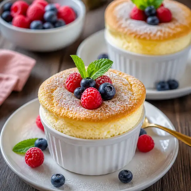 Golden Goose's Fluffy Cloud Soufflés