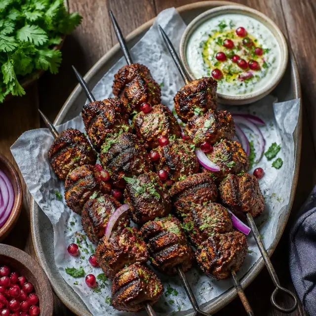 Belloq's Bazaar Spiced Lamb Skewers