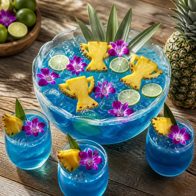 Trophy-Blue Tropical Punch