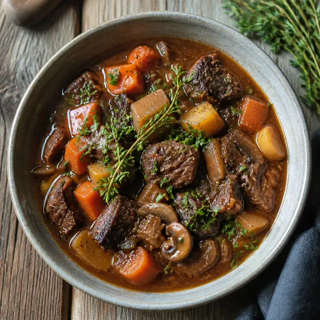 Arthur's Satisfying Venison Stew