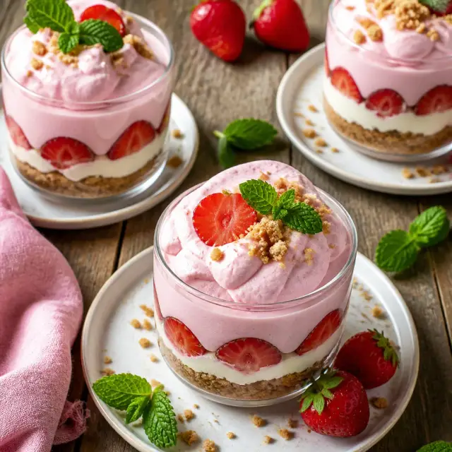 Twinkle Toes Strawberry Cloud Desserts