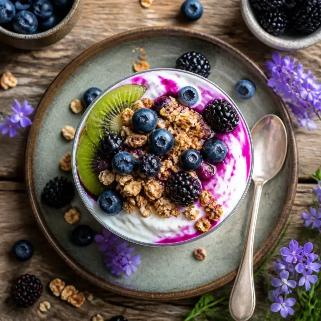 Northern Lights Breakfast Parfait