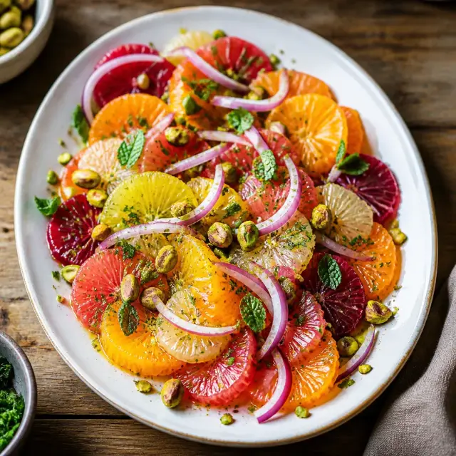 Equity Scale Citrus Salad with Pistachio & Honey