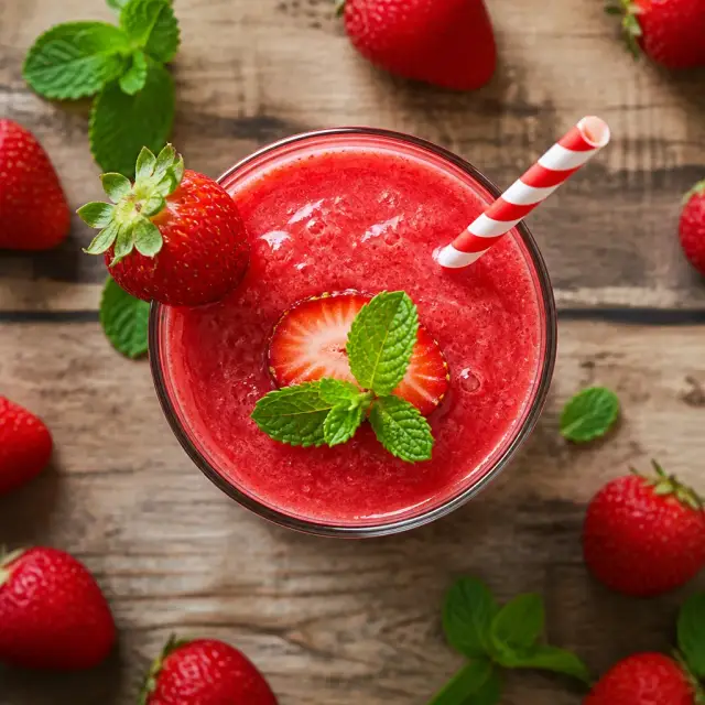 Scare Floor Strawberry Smoothie