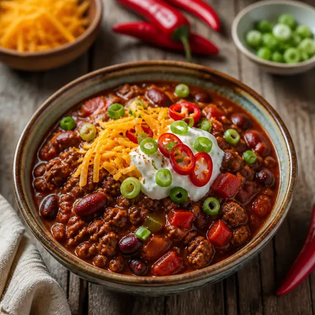 Fiery Dragon's Breath Chili Con Carne