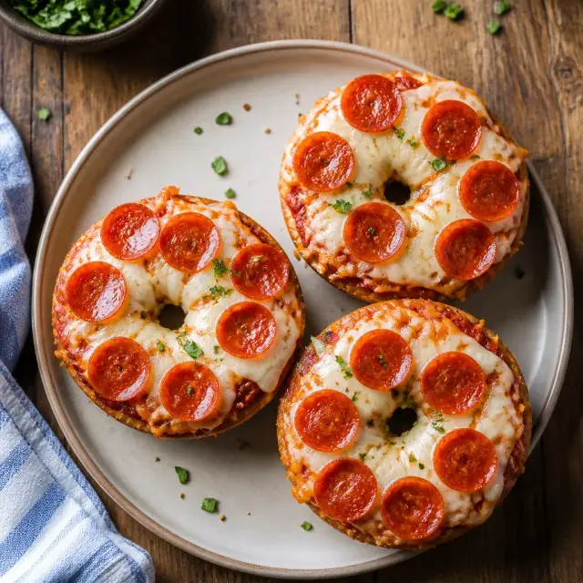 Schoolyard Pizza Bagels