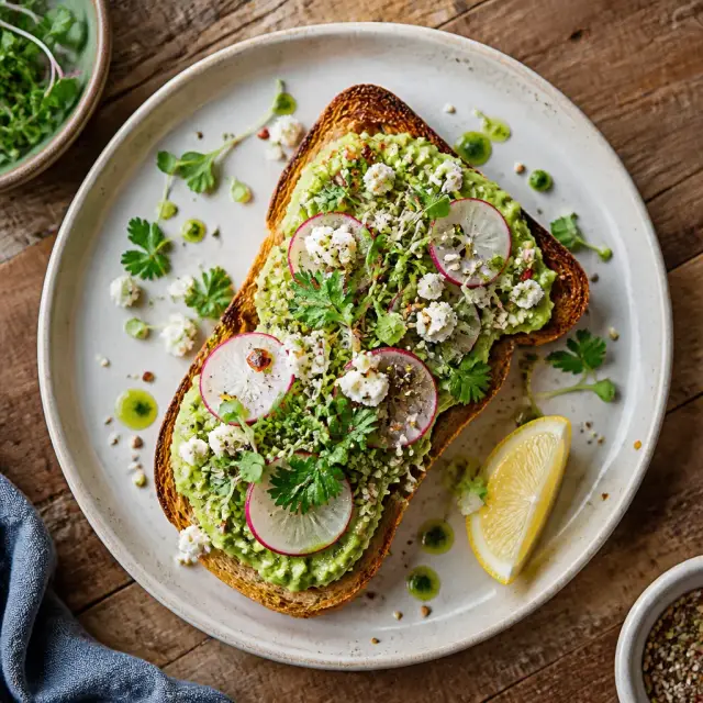 Angie's Anchor-Drop Avocado Toast