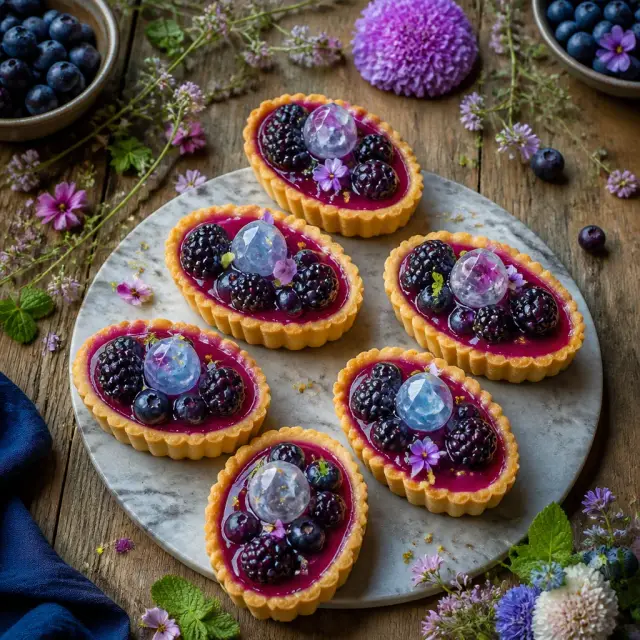 Bright Moon "Moonstone" Berry Tarts