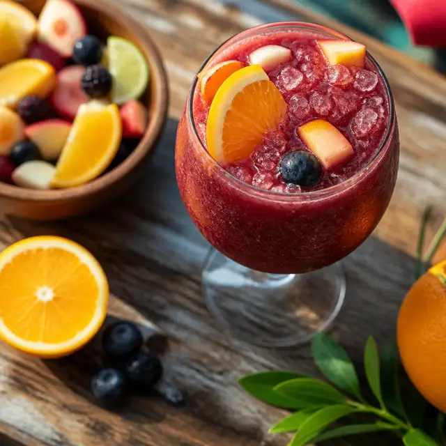 Sunset Sangria Slushie