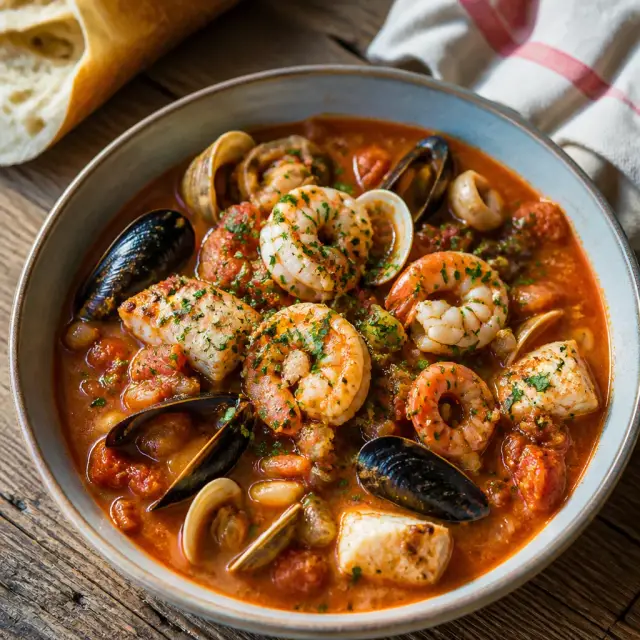 Syracuse Sailor's Seafood Stew