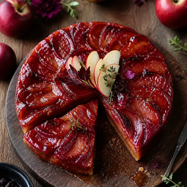Evil Queen's Poisoned Apple Tarte Tatin