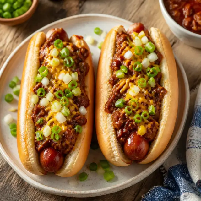 Green Hill Zone Chili Dogs