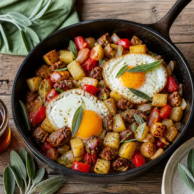 Range Rider's Hearty Skillet Hash with Sage