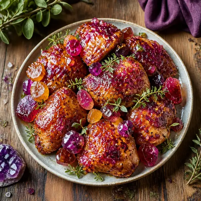 Gnasty Gnorc's Gemstone Glaze Chicken