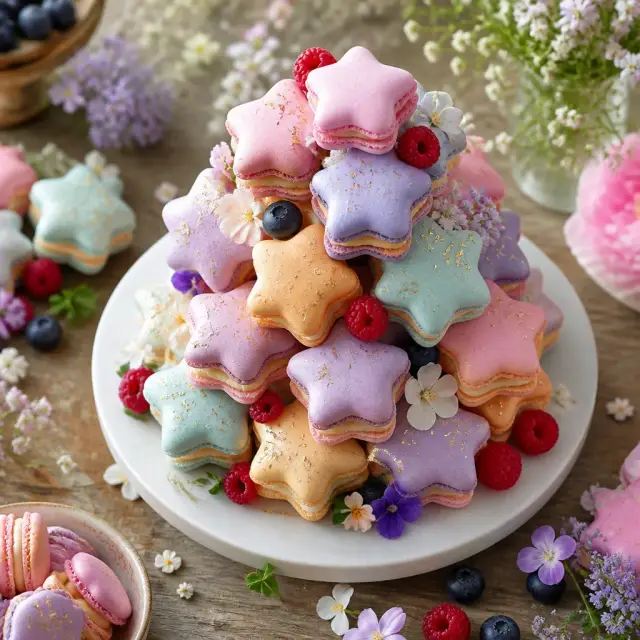 Star's Wish Macaron Tower
