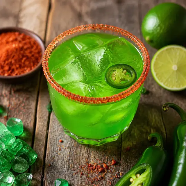 Superman's Kryptonite Cocktail