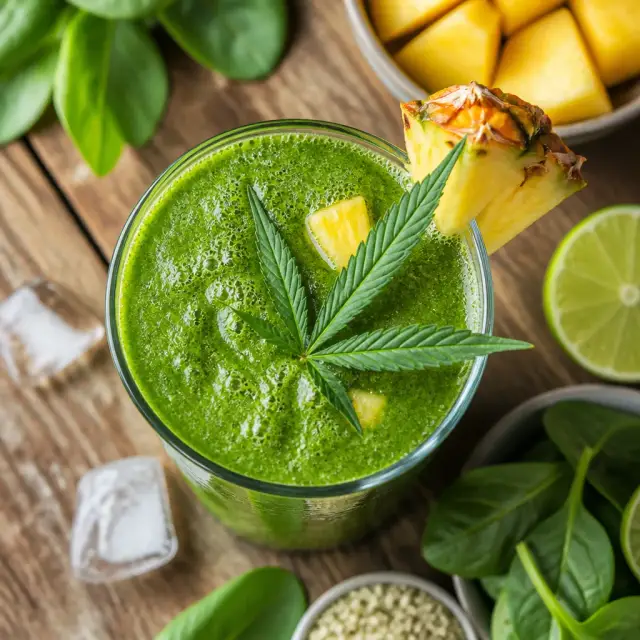 Jenelle’s 'I Like To Smoke' Green Smoothie