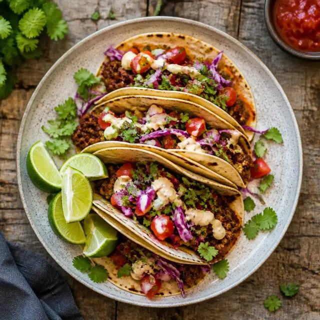 Mr. Piranha's Spicy Volcano Tacos