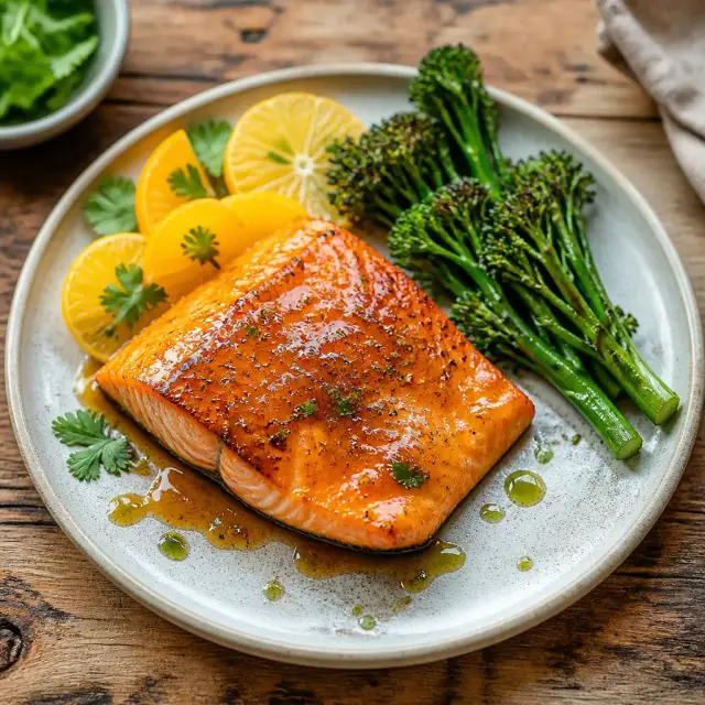 Mr. Wolf's Suave Salmon with Sneaky Citrus Glaze